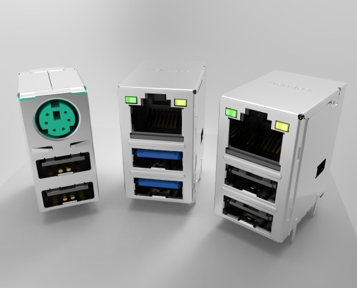 带PS2-局域网的双USB2.0-USB3.0缩略图
